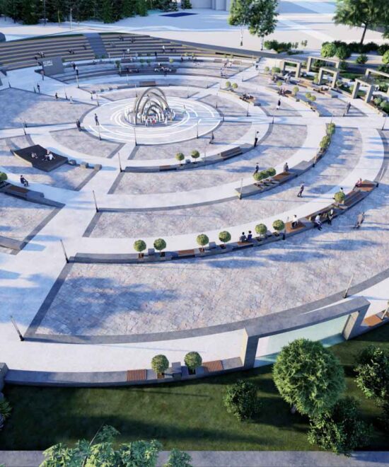 KORU MAHALLESİ KAPALI OTOPARK VE KENT MEYDANI