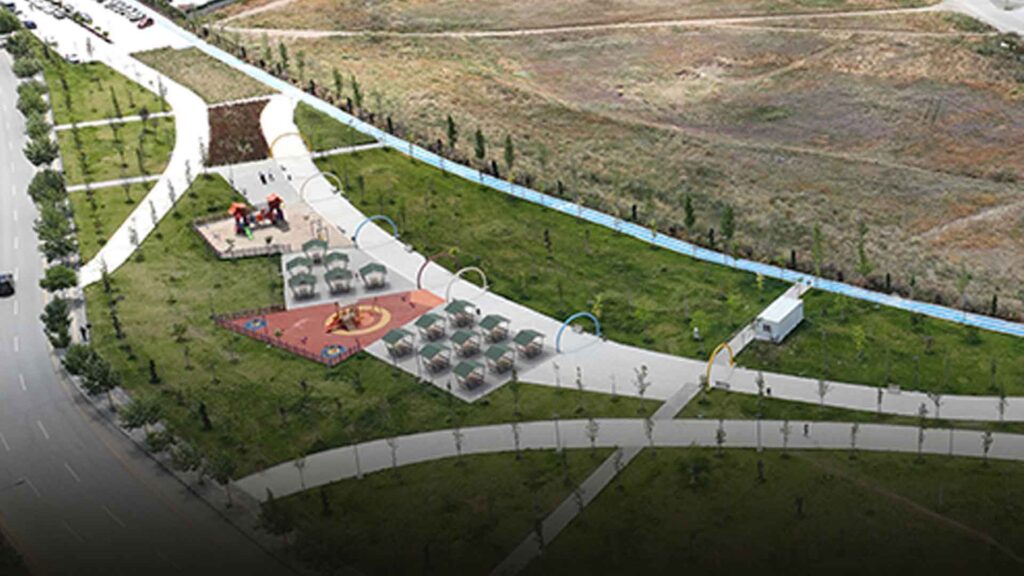 YENİ BATI MAHALLESİ AĞAÇLANDIRMA ALANI