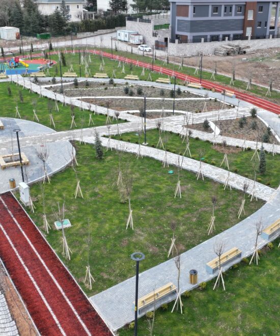 ÇANKAYA İLÇESİ ALACAATLI MAH. BEYLER CADDESİ 273, 261 Ve 62927 Ada Önü PARK YAPIMI